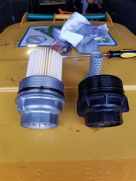 metal oil filter housing for tundra|2020 tundra oil filter.